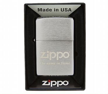 Зажигалка Zippo 200 Name in flame Оригинал Новая