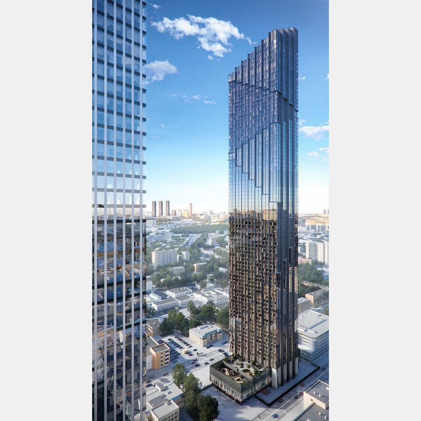 2-к. квартира, 73,7 м², 10/85 эт.