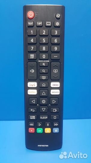 Пульт для тв LG AKB76037608 (LCD TV) NEW (#1740)