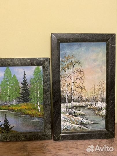 Картина из натурального камня