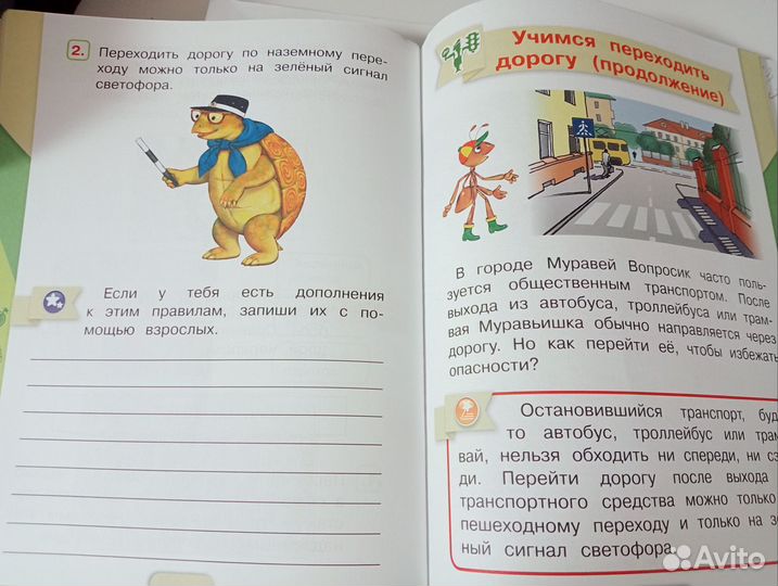 Рабочая тетрадь по окружающему миру 1 класс