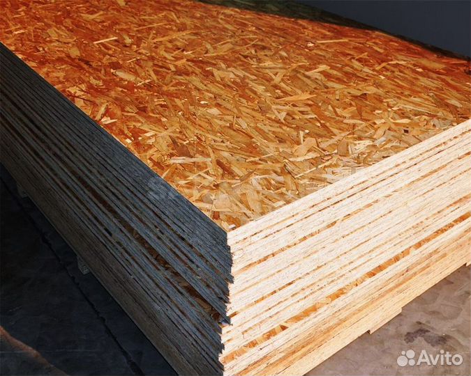 OSB-3 кроношпан 2500х1250х9 и утеплитель