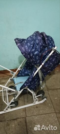 Санки коляска ника