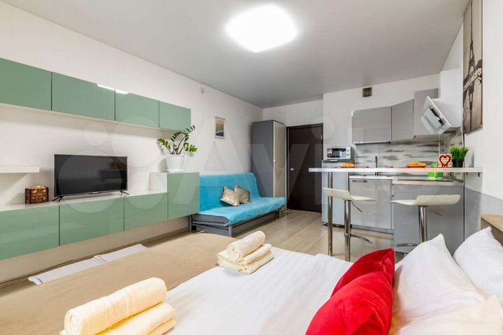 1-к. квартира, 35 м², 6/25 эт.