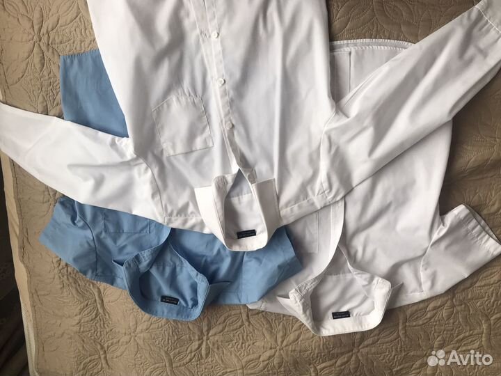 Рубашки на мальчика 128-134