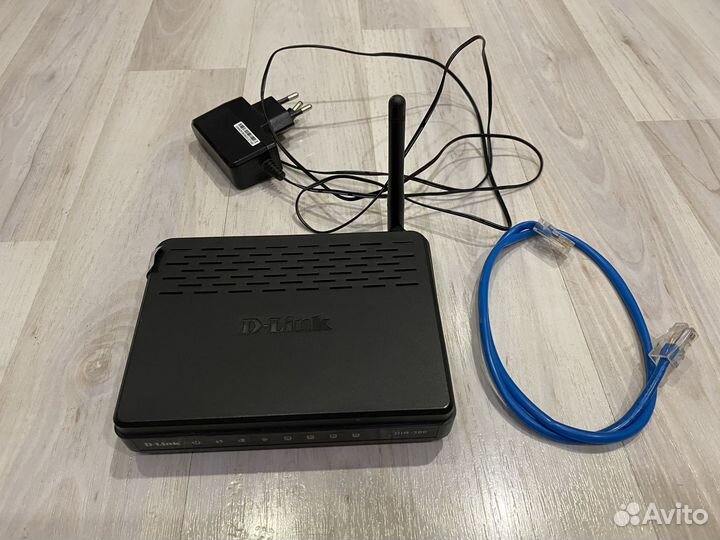 Беспроводной Wi-Fi роутер D-link Dir-615