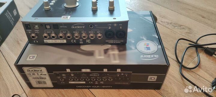 Аудиоинтерфейс audient id 22
