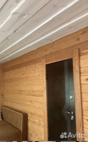 Деревянный двухэтажный жилой дом 93 м²