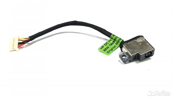 Разъем питания HP Omen 17-AP с кабелем, новый