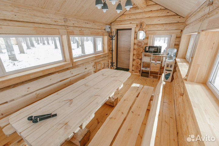 Аренда беседки с мангальной зоной и тандыром