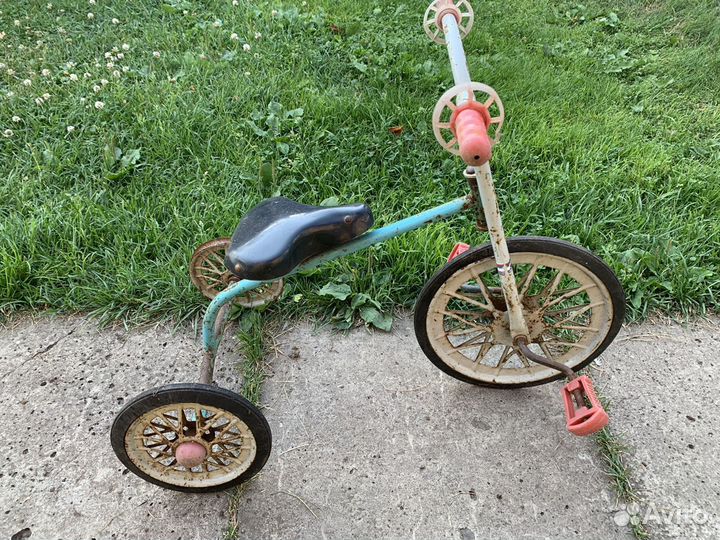Трехколесный велосипед малыш СССР