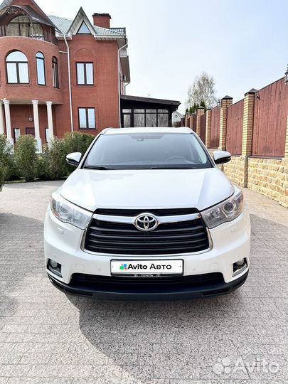 Toyota Highlander 3.5 AT, 2015, 170 000 км
