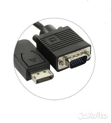 Кабель-переходник DP ) VGA M/M 1,8м Telecom 669