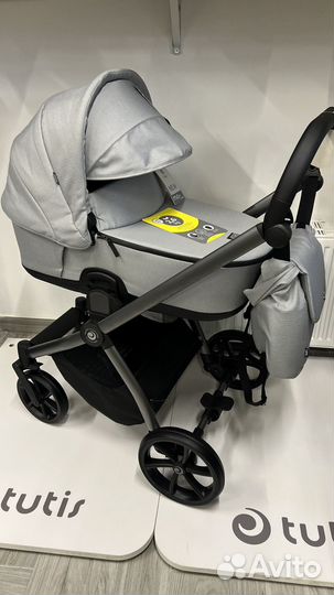 Коляска 2 в 1 Tutis Mio Plus Termo (Pearl)