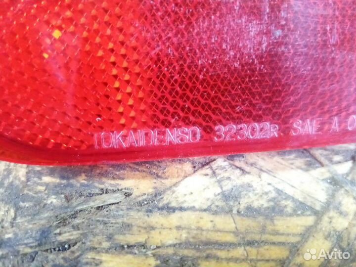 Катафот бампера задний правый Subaru Xv