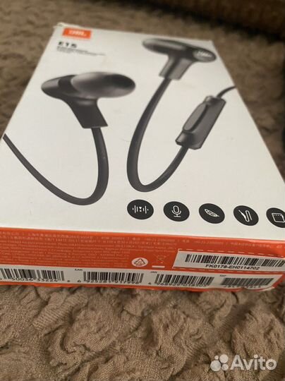 Наушники проводные JBL e15