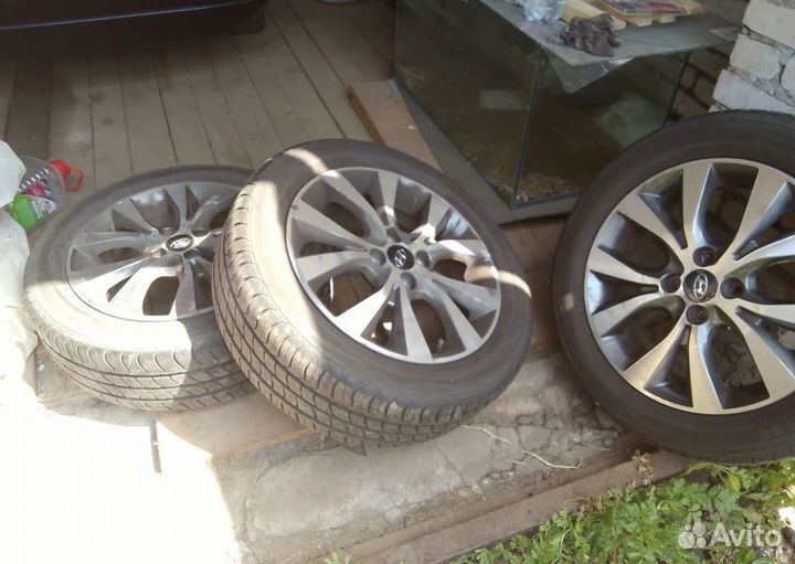 R16 Hyundai Solaris Kia Rio Летние Nexen Корея