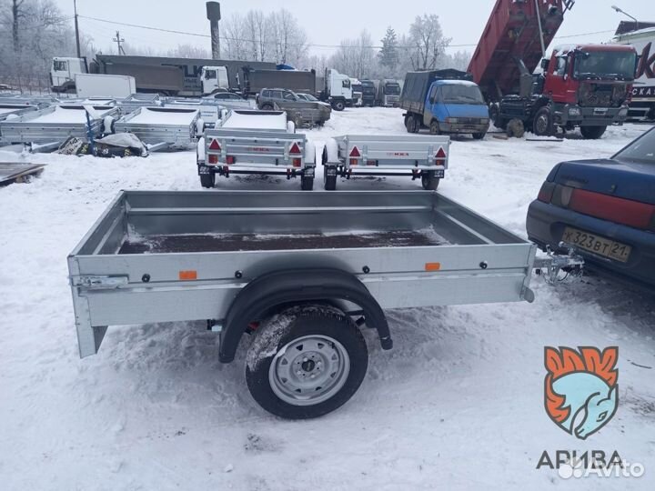 Прицеп легковой от мзса. Маленький. Практичный