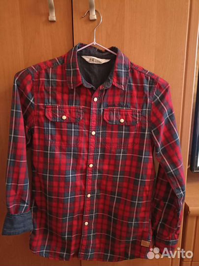 Рубашка на мальчика нм 140