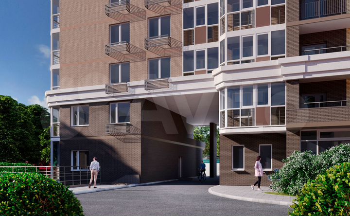 Квартира-студия, 28,6 м², 17/18 эт.