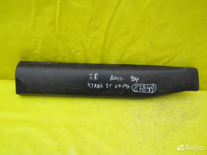 Накладка двери Nissan X-Trail 10-14г 87849