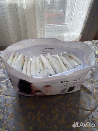 Подгузники трусики l