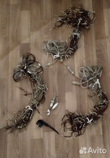 Гирлянда уличная, Люстры, бра советские