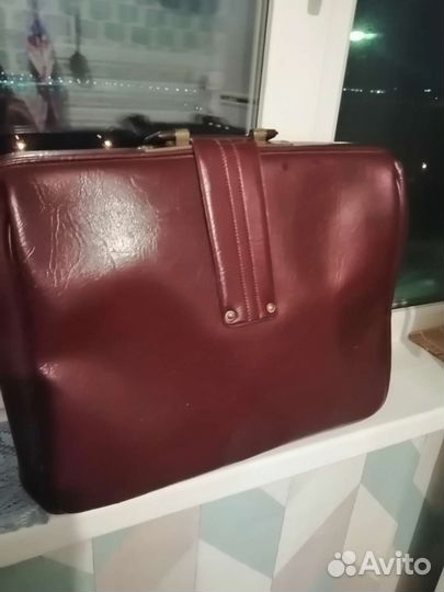Портфель Саквояж г. Рига лсср новый винтаж