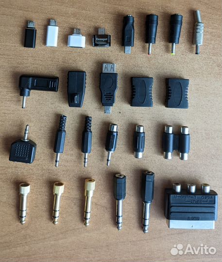 Адаптеры - переходники DC, Audio, Video,USB Кабель