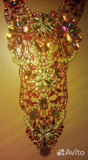 Колье ручной работы
