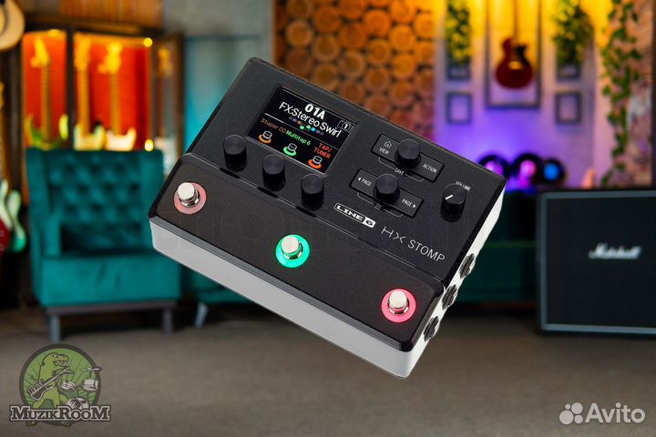 Line 6 HX Stomp гитарный процессор