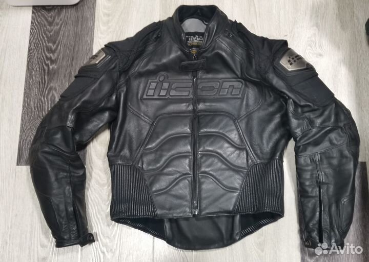 Куртка кожаная Icon