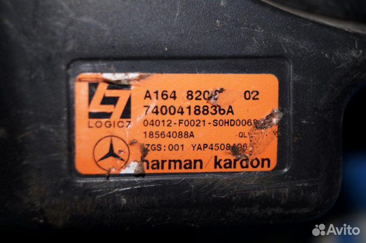 Сабвуфер Mercedes M-Class W164 2005-2011