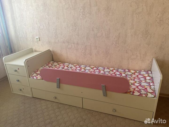 Детская кровать «фея-1100»