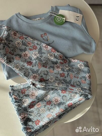 Свитшот и леггинсы костюм на девочку 122