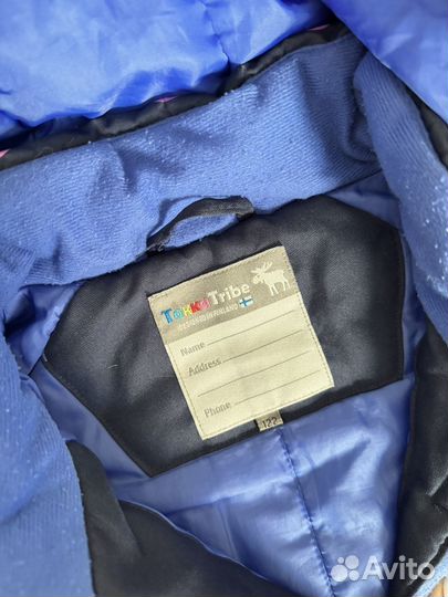 Зимний комбинезон для девочки 128 134