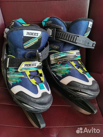 Коньки раздвижные детские Roces yuma 30-35 размер