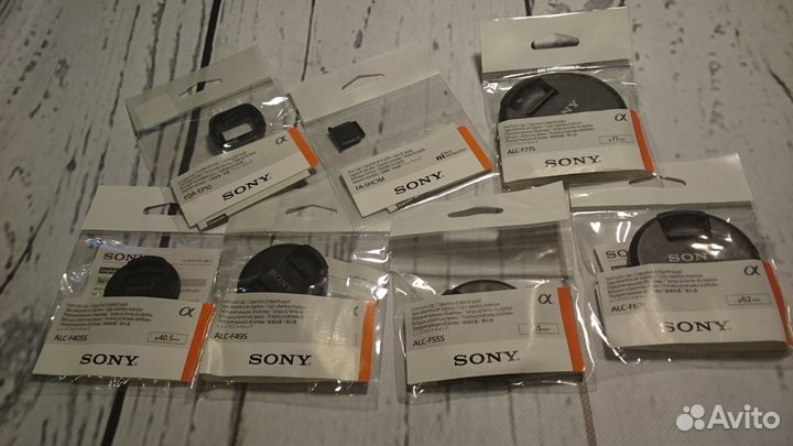 Крышки и бленды Sony для объективов.Оригинал