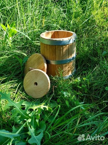 Кадка дубовая 12 л