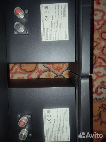 Акустические колонки для домашнего кинотеатра sony