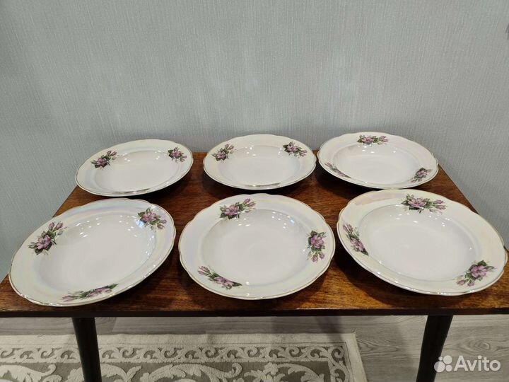 Сервиз столовый, фабрики Коростень