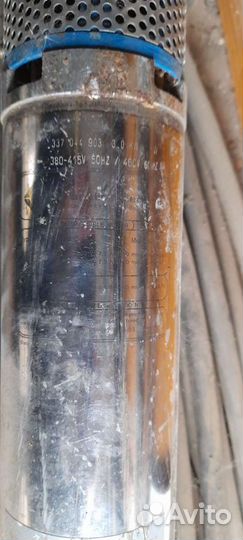 Насос глубинный многоступенчатый380 Вт