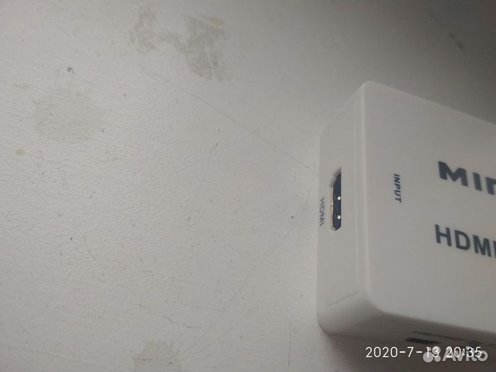 Переходник hdmi-rca, rca-hdmi, rca-vga