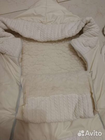 Зимний конверт в коляску