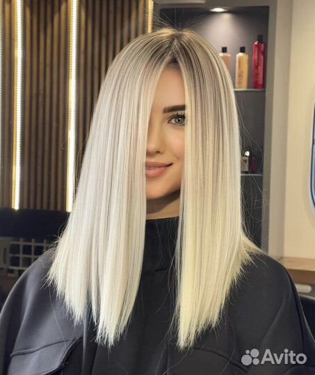 Сложное рельефное окрашивание волос