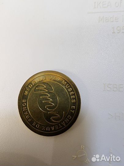 Монета сувенирная Версаль Луи 14