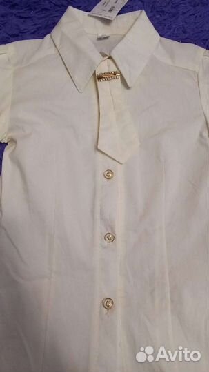Рубашка школьная на девочку