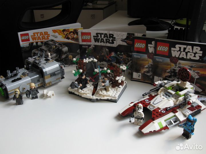 Конструктор Lego Star Wars 75236, 75210, 75182