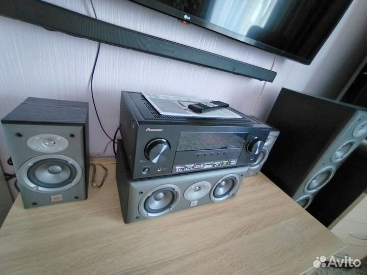 Акустика JBL E80,JBL EC25,JBL E20,саб Е150+Ресивер