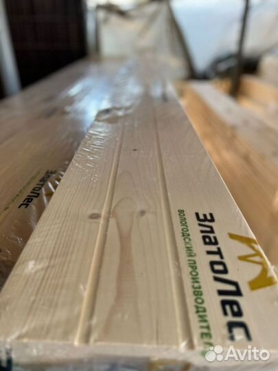 Имитация бруса за м2 17 мм 196 мм 3000 мм, вс